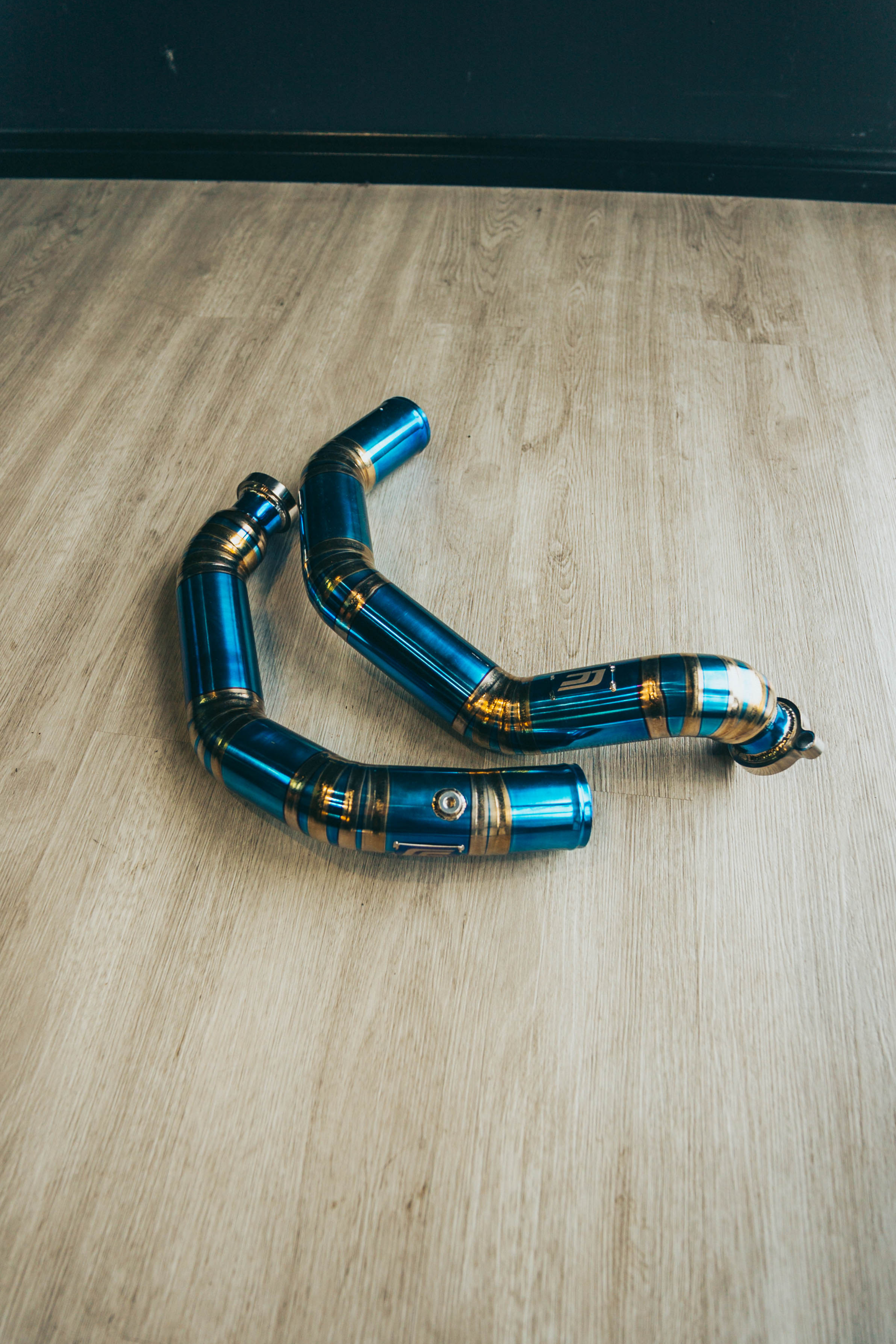 S55 M3/M4/M2C Cen-Cal Titanium Charge Pipes - F80/F82/F83/F87