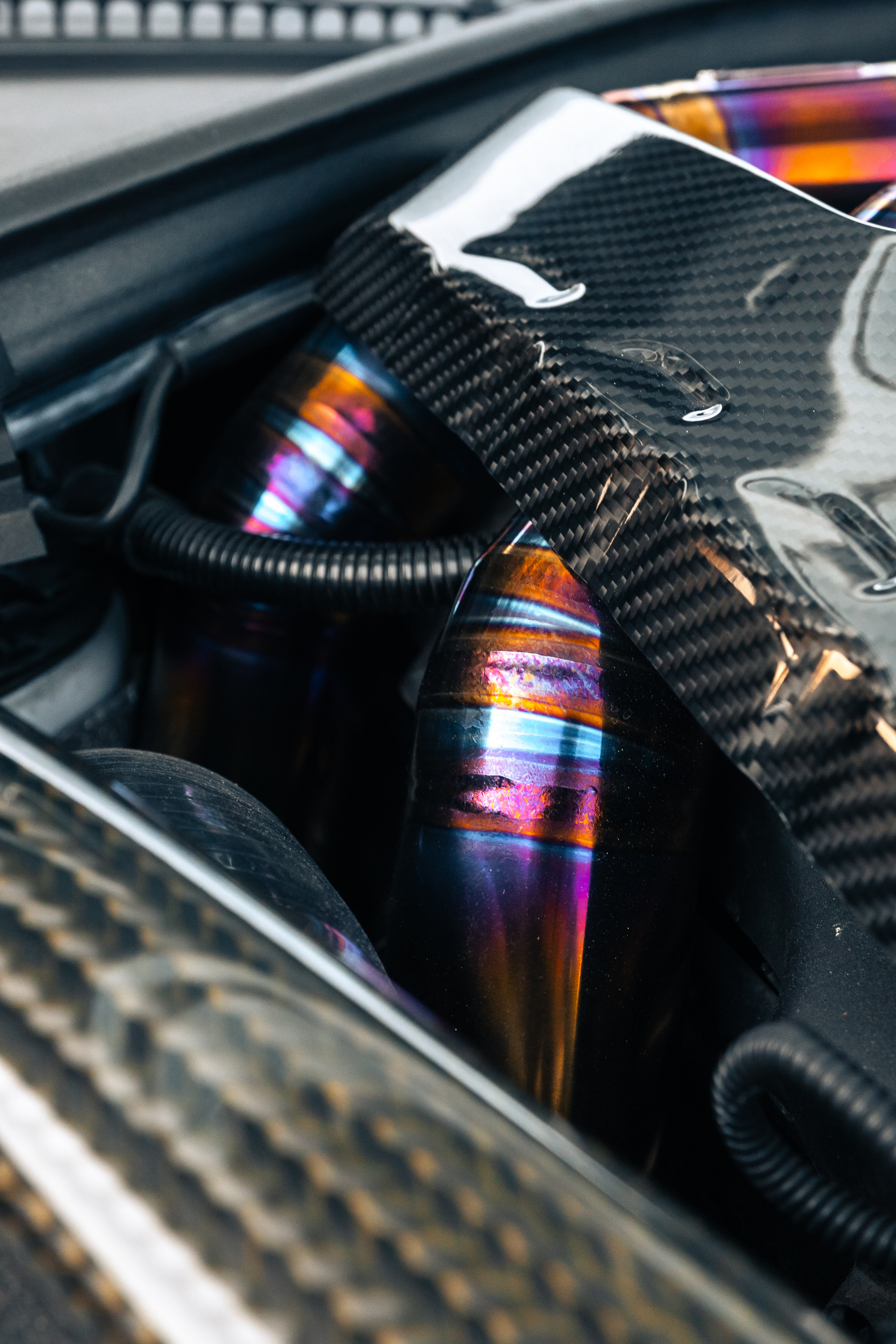 S55 M3/M4/M2C Cen-Cal Titanium Charge Pipes - F80/F82/F83/F87