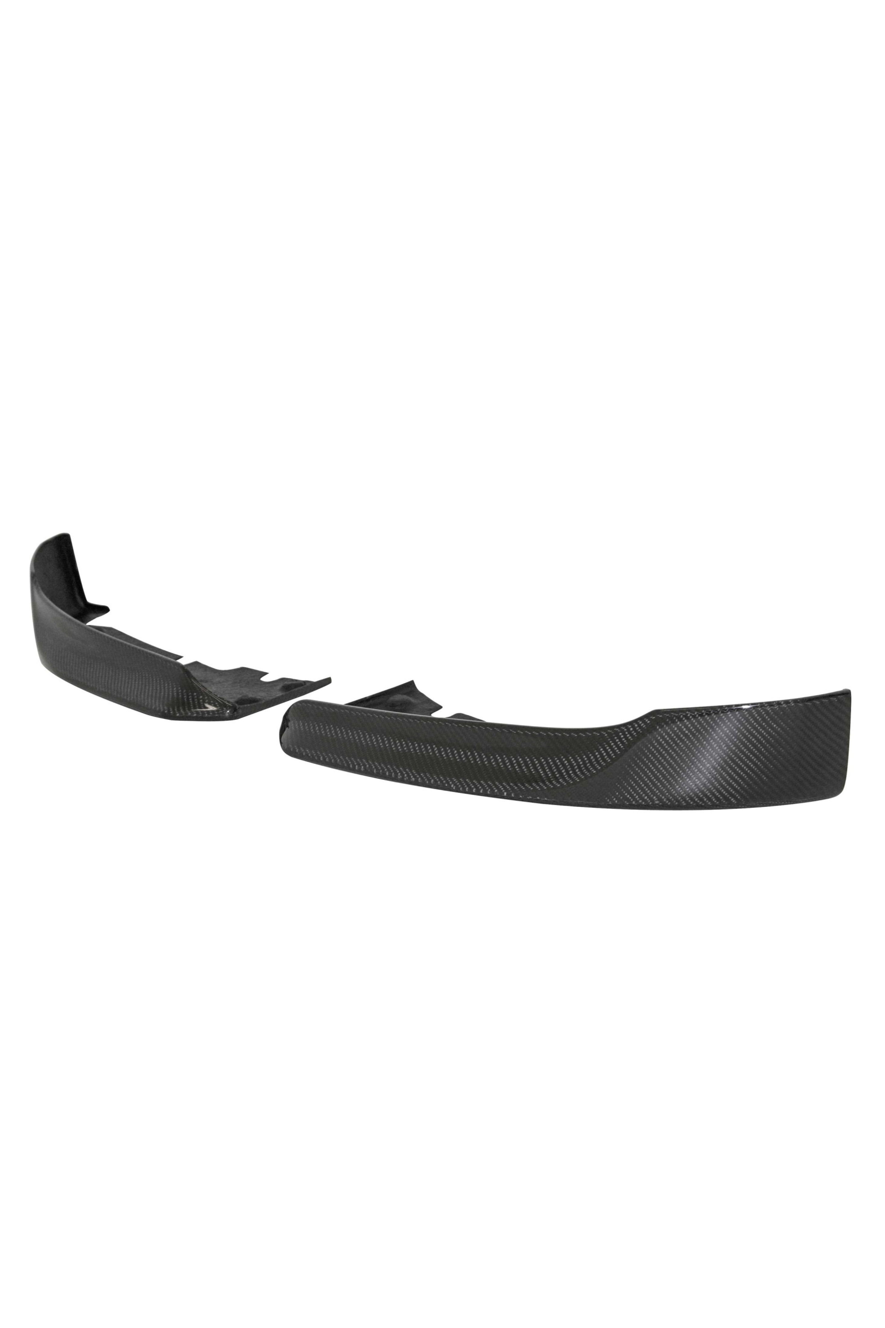TR-Style Carbon Fiber Front Lip Spoiler for BMW E92 Coupe (2007-2010)