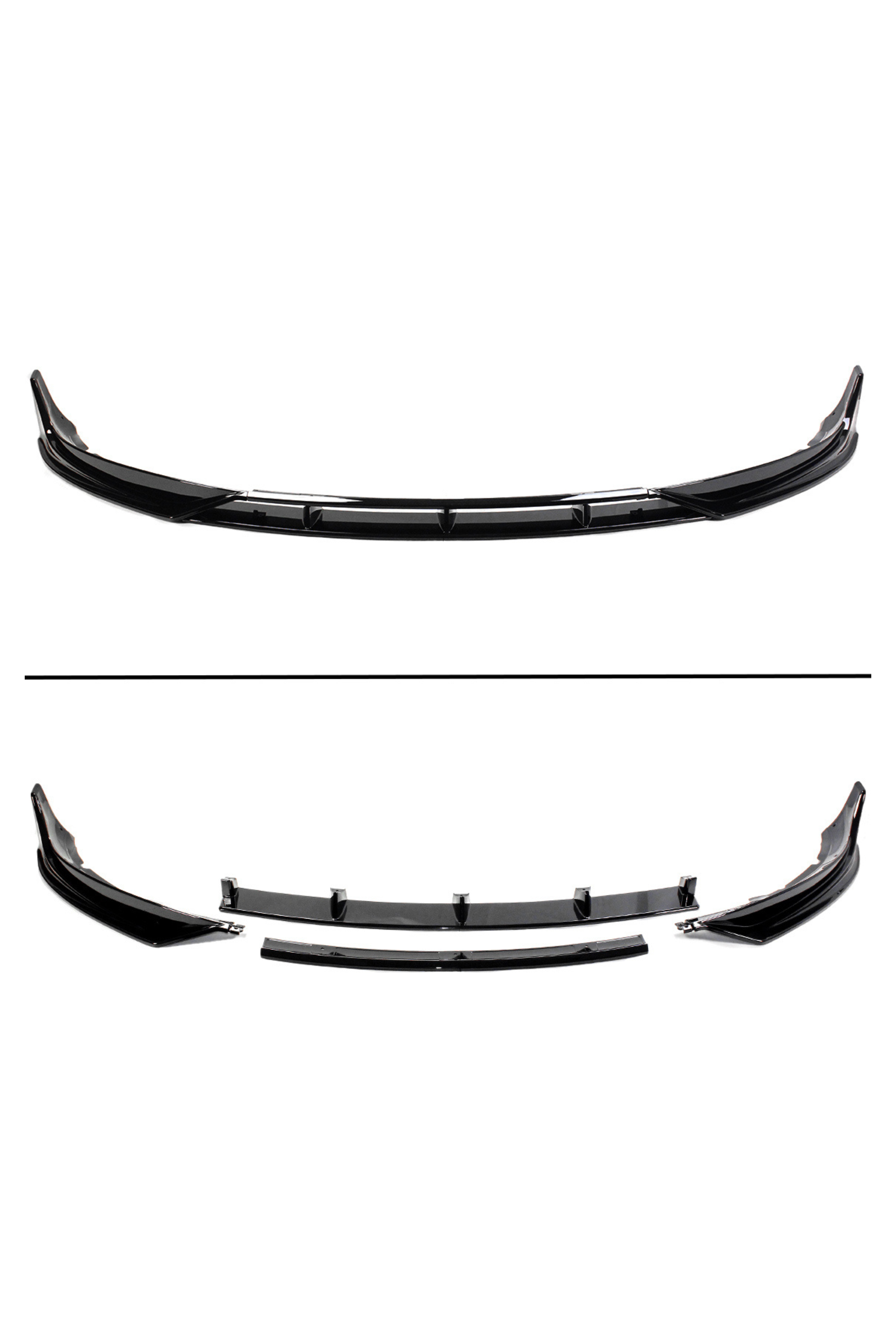Tesla Model 3 - Performance Style 4PC Gloss Black Front Lip