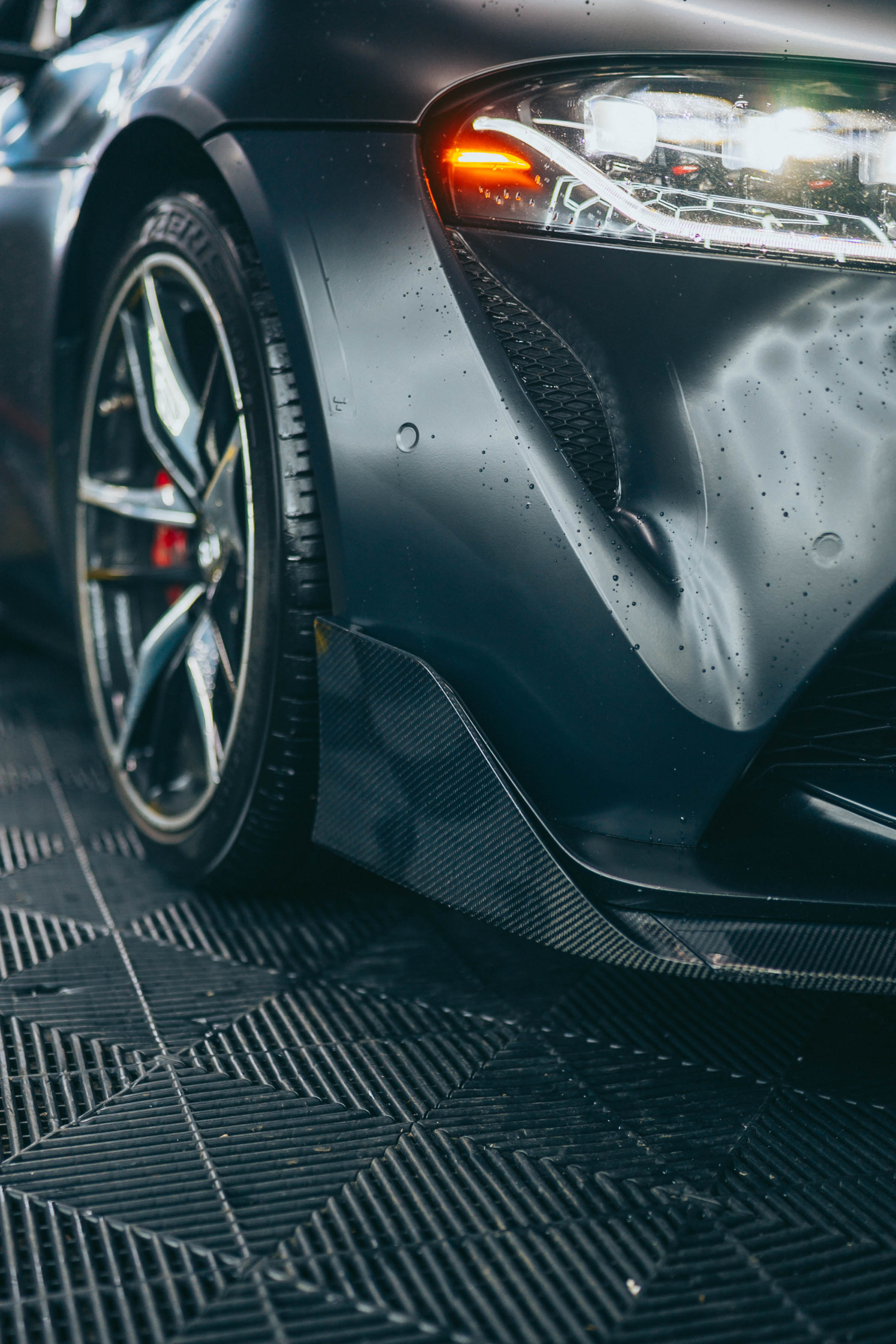 Toyota Supra MKV A90/A91 JHP 3PC Carbon Fiber Front Lip - MK5 GR Supra