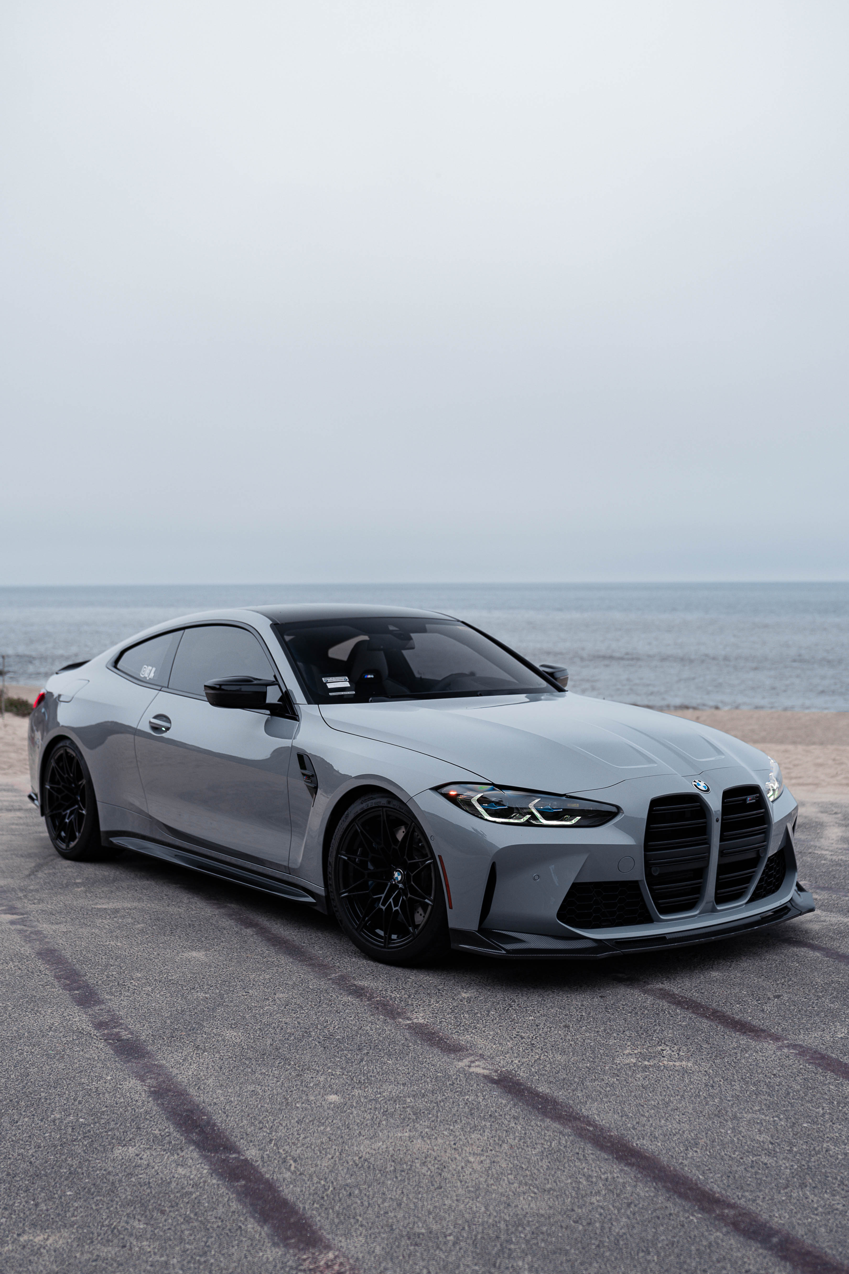 V Style V1 Carbon Fiber Front Lip 3pc - G8X M3/M4