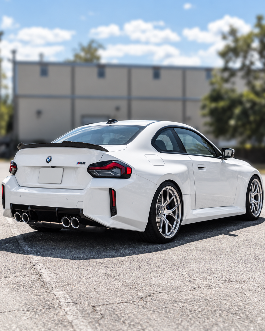 G87 M2/G42 2 Series V Style Carbon Fiber Spoiler
