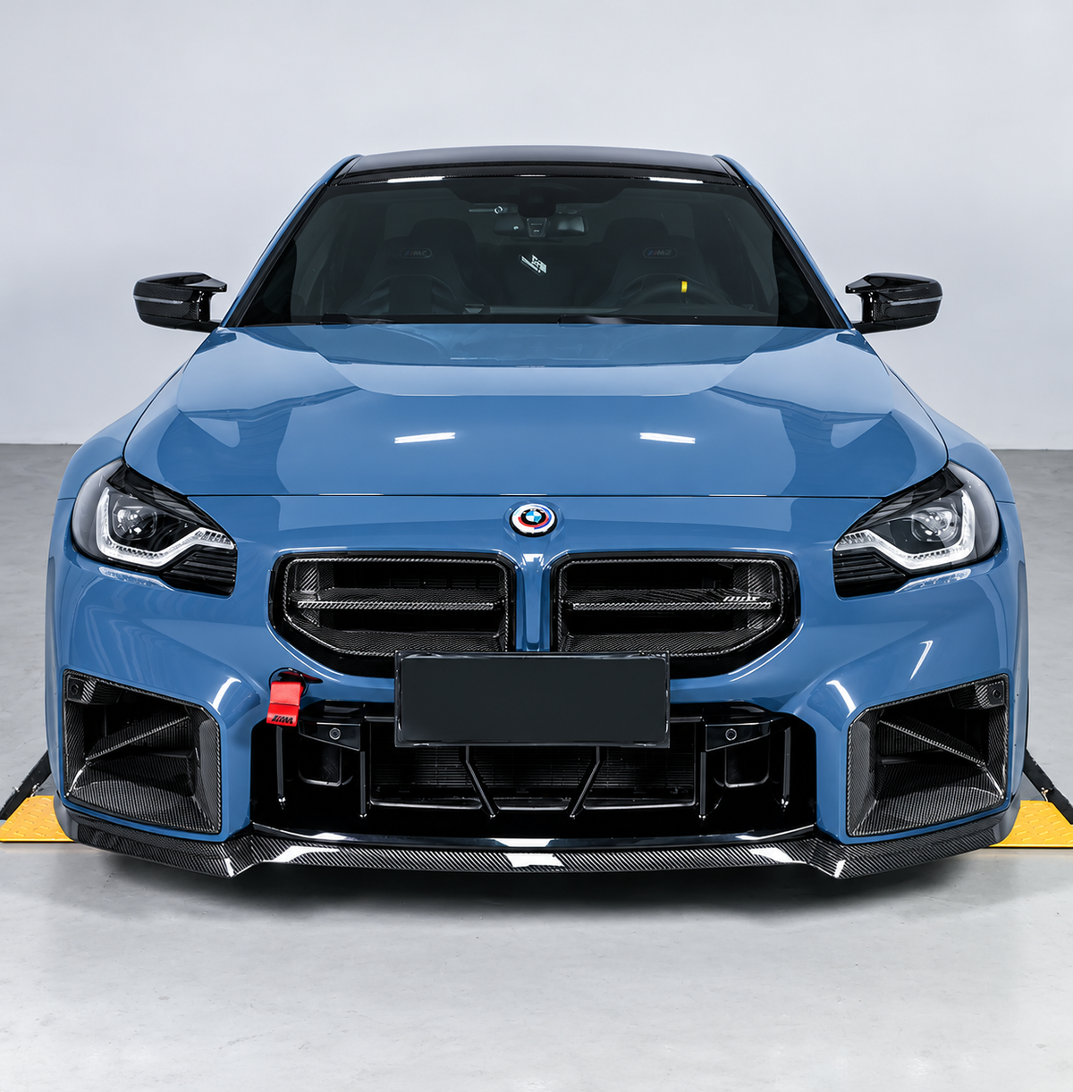 G87 M2 CS Style Carbon Fiber Front Lip