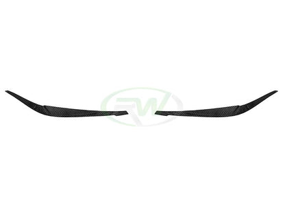 BMW G01 G02 F97 F98 Carbon Fiber Eyelids | Headlight Trim Upgrade