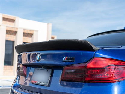 BMW G30 & F90 M5 RWS Carbon Fiber Trunk Spoiler | Aggressive Design | 2017–2023