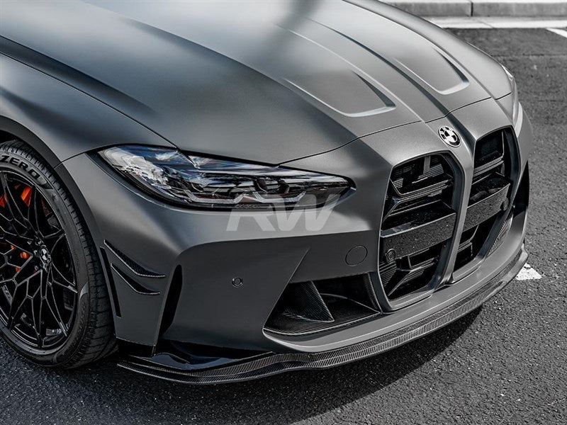 G8X M3/M4 L Style Gloss Black Front Lip - G80/G82/G83 - placeholder image