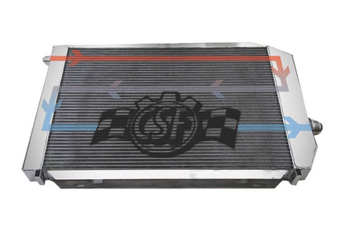 CSF BMW F3X/F2X B58/B48 Triple-Pass Heat Exchanger w/ Rock Guard - Black