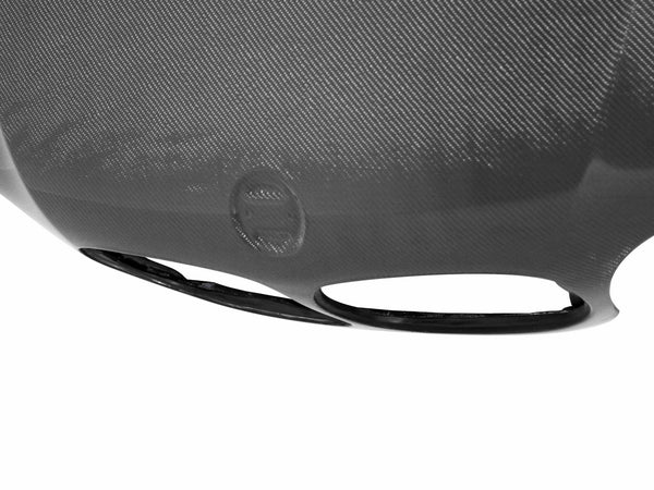 OEM-Style Carbon Fiber Hood for BMW E46 3 Series Coupe (2004-2006)