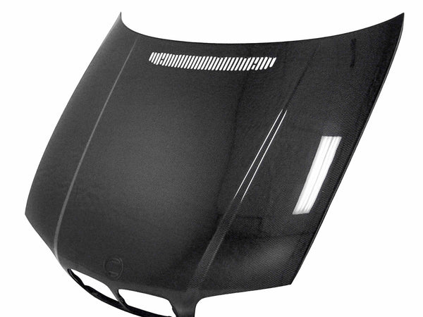 OEM-Style Carbon Fiber Hood for BMW E46 2-Door (2000-2003, Pre-LCI)