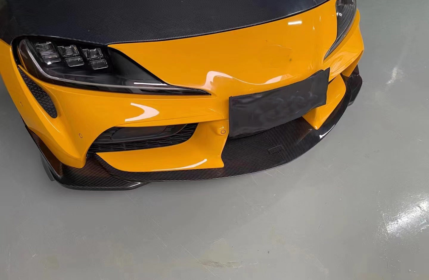 Toyota A90/A91 MKV Supra T-Style Carbon Fiber Front Lip