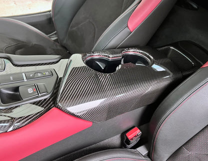 A90/A91 SUPRA CARBON FIBER CONSOLE COVER