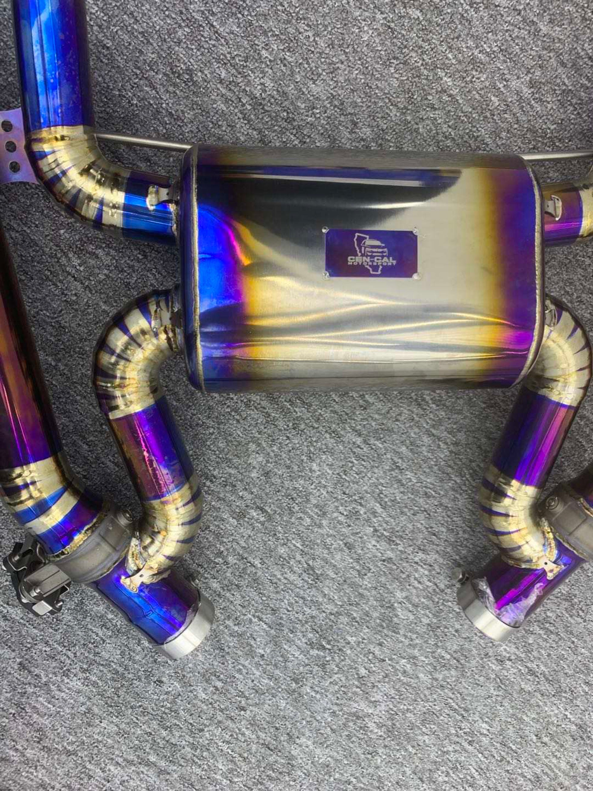 S58 Valved Catback Cen-Cal Exhaust (Titanium) - G8X M2/M3/M4 – Cen-Cal ...