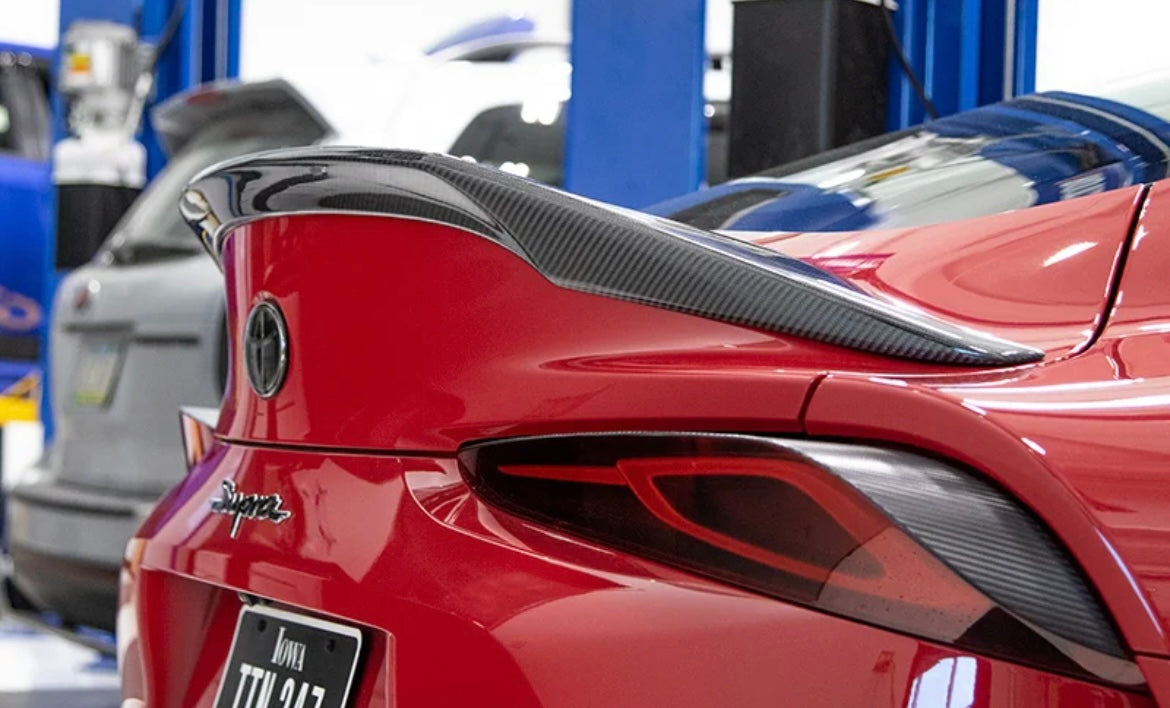 Trd Rear Wing A90/A91 SUPRA CARBON FIBER TRD STYLE SPOILER – Cen-Cal Motorsport