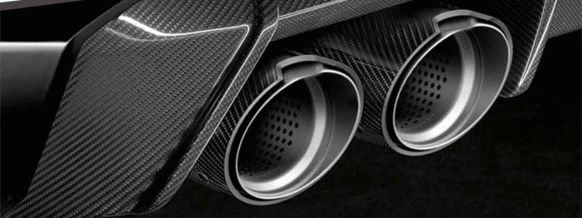 G8X M3/M4 Carbon Fiber Performance Style Exhaust Tips