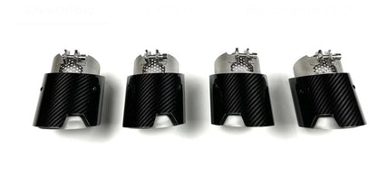 G8X M3/M4 Carbon Fiber Performance Style Exhaust Tips