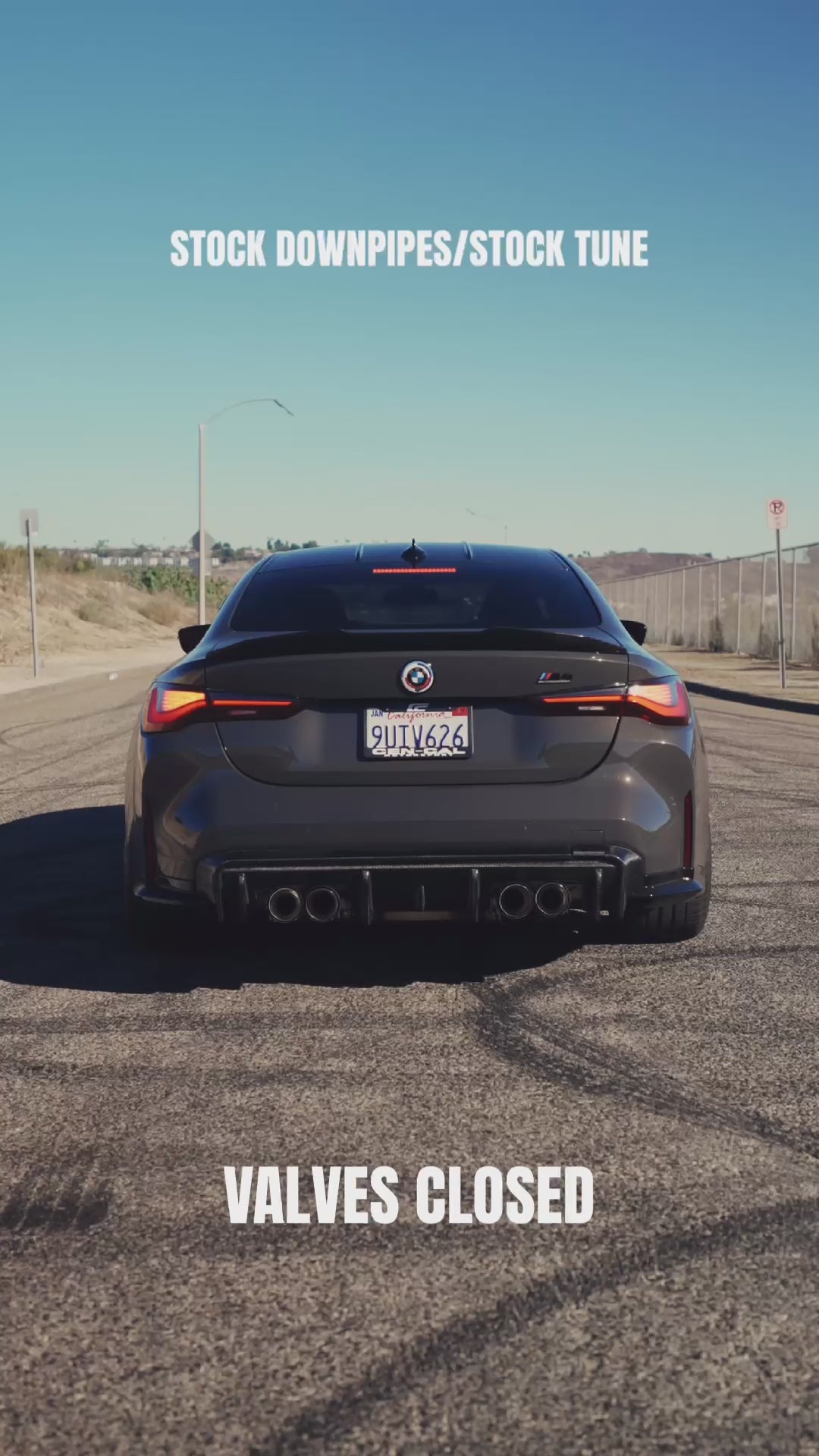 BMW G8X M2/M3/M4 (S58) CenCal Titanium Valved Catback Exhaust