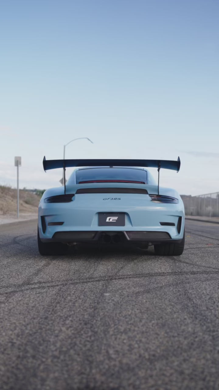 Load video: F1 High-Flow Race Headers – Porsche 991.1/991.2 GT3 &amp; GT3RS (T304 Stainless Steel)