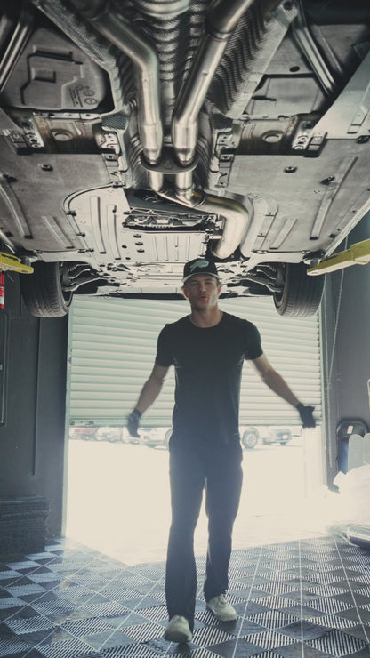 BMW M340i/M440i G2X B58 Cen-Cal Valved Stainless Steel Catback Exhaust