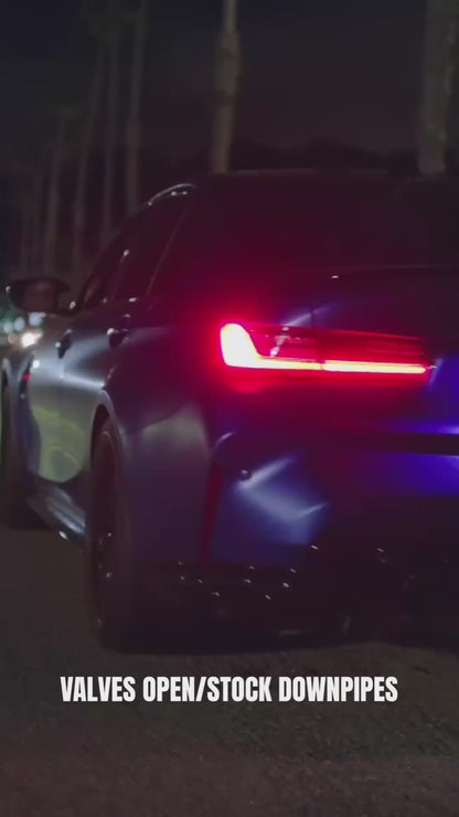 BMW G8X M2/M3/M4 (S58) CenCal Titanium Valved Catback Exhaust