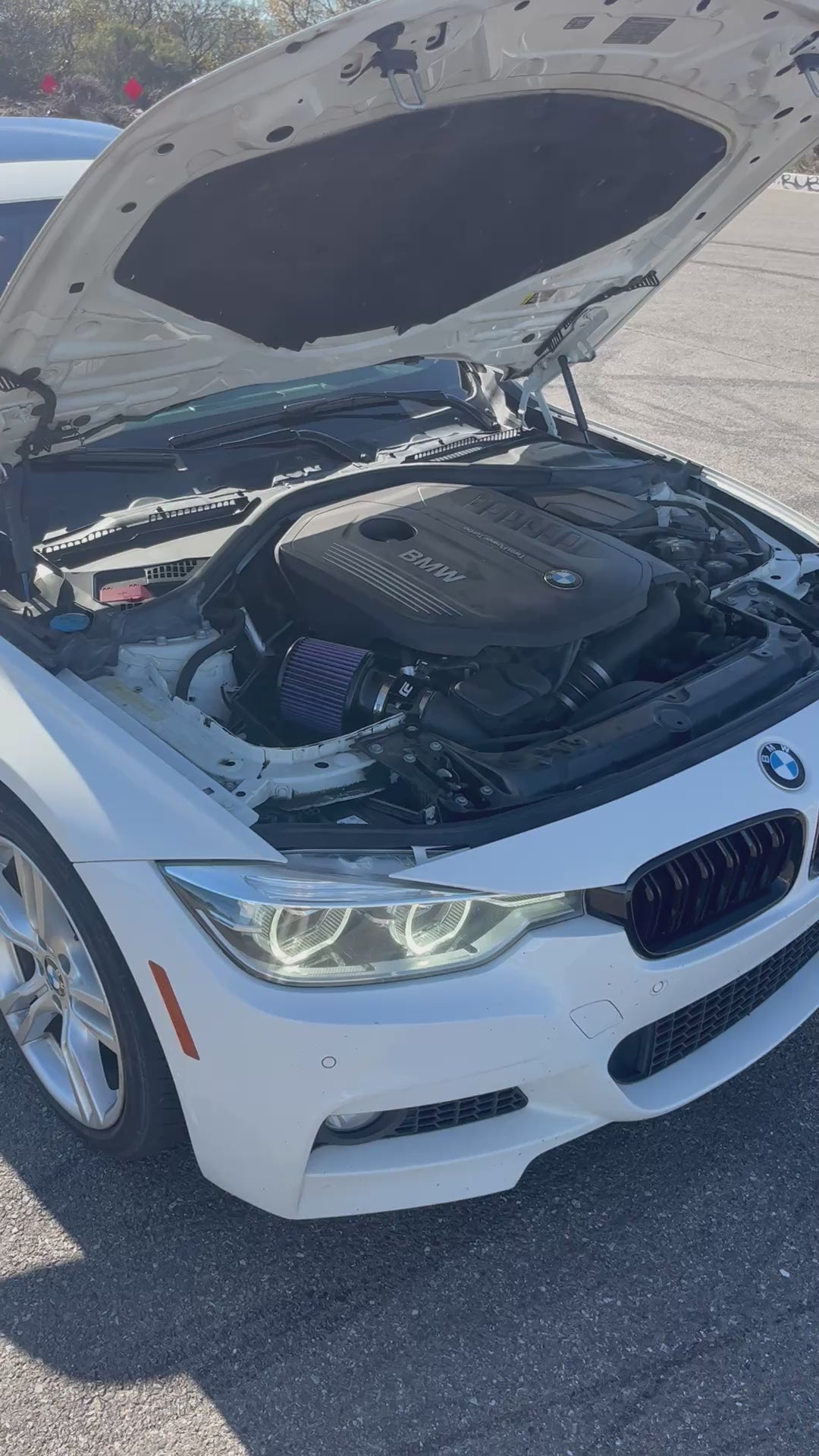 Load video: B58 Cen-Cal Air Intake + Pipe (F Chassis)