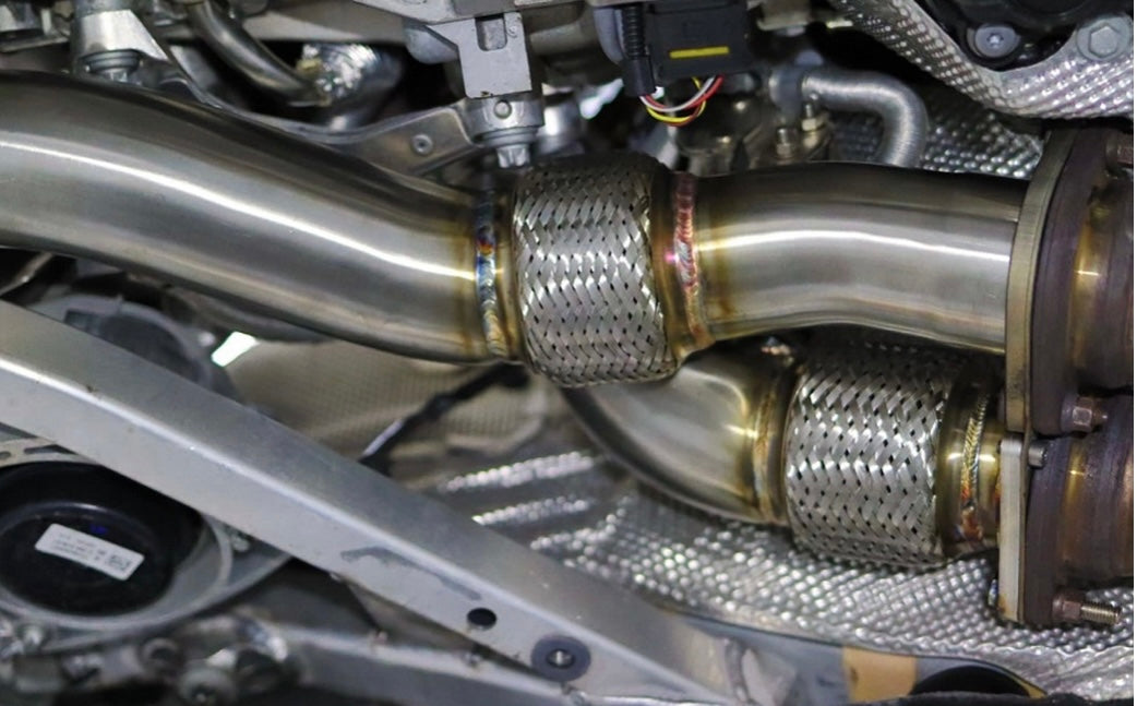 S55 F8X Catless Downpipes