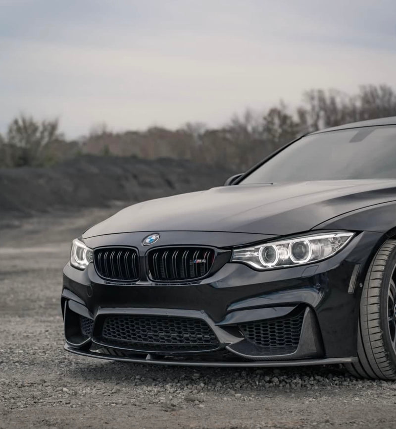 F8x M3/M4 K Style Carbon Fiber Front Lip main image 0