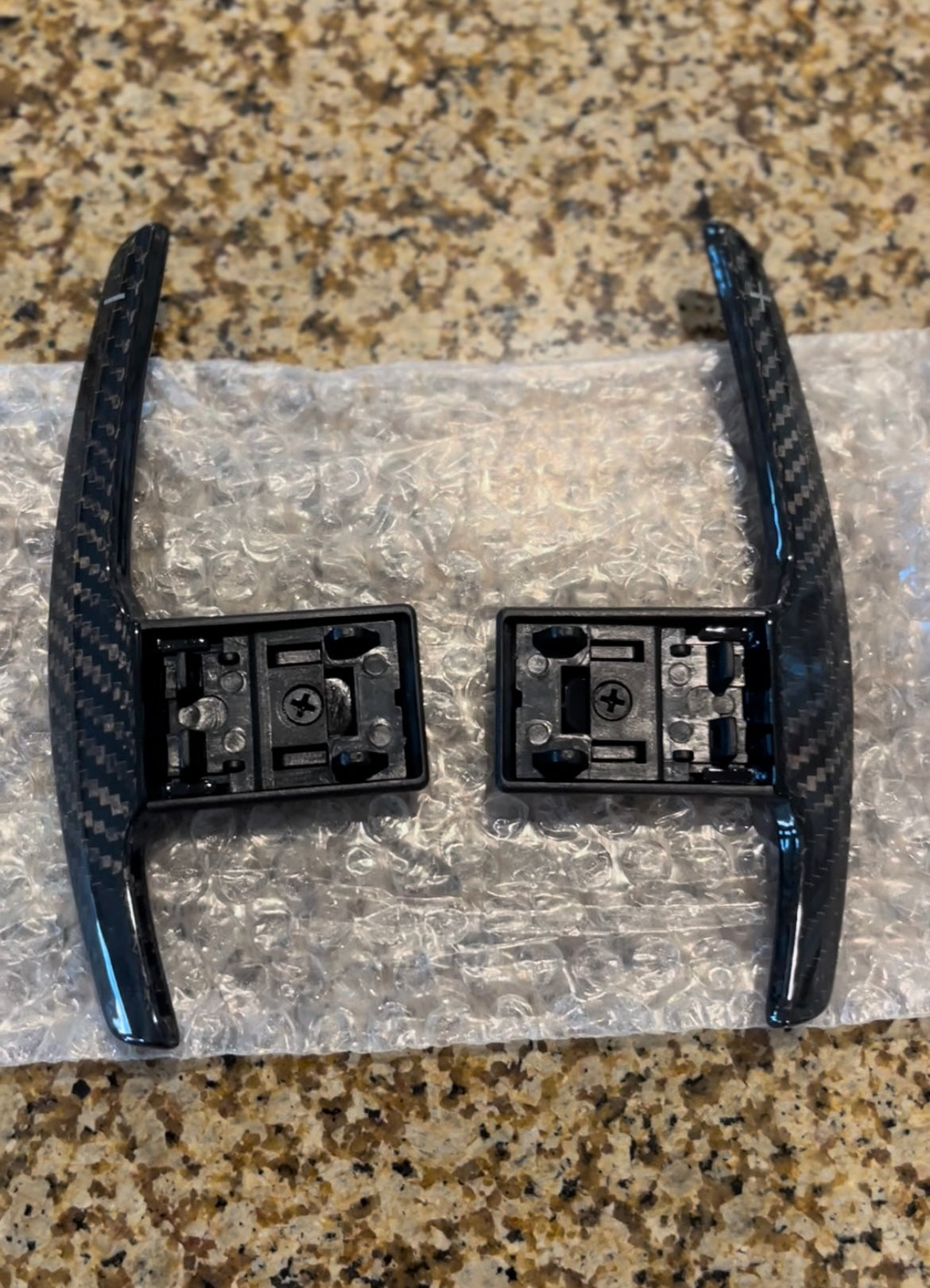 JOGON Carbon Fiber Paddle Shifters For BMW F20 F30 F32 F10 F80 F82 F87 – 2PC Set