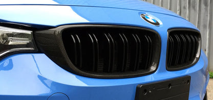 BMW F80/F82/F83 M3 & M4 Carbon Fiber Replacement Grilles