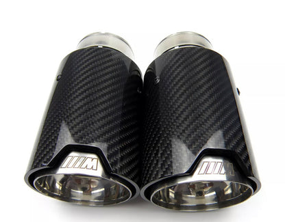 Carbon Fiber Dual Exhaust Tips E and F series