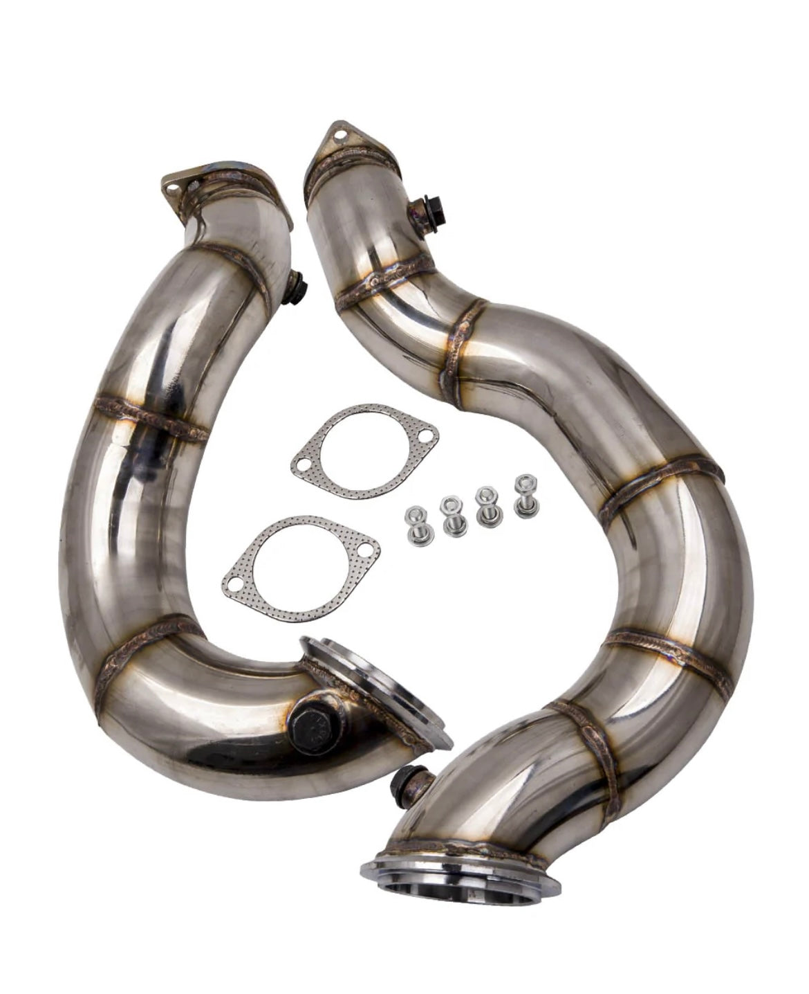 N54 Catless Downpipes Cen-Cal