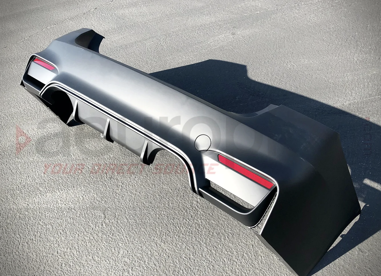 2012-2019 F30 3 SERIES M3 REAR BUMPER QUAD OUTLET ONLY