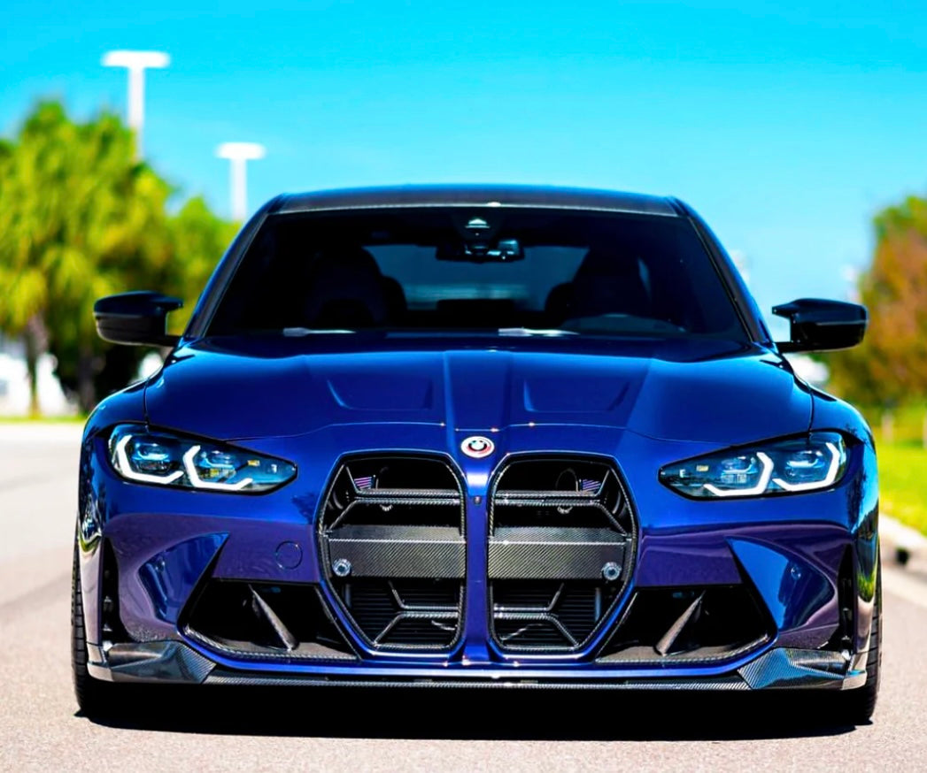 CSL Style Dry Carbon Fiber Front Grill G80 M3 G82 G83 M4 Cen csl-style-dry-carbon-fiber-front-grill-g80-m3-g82-g83-m4-cen