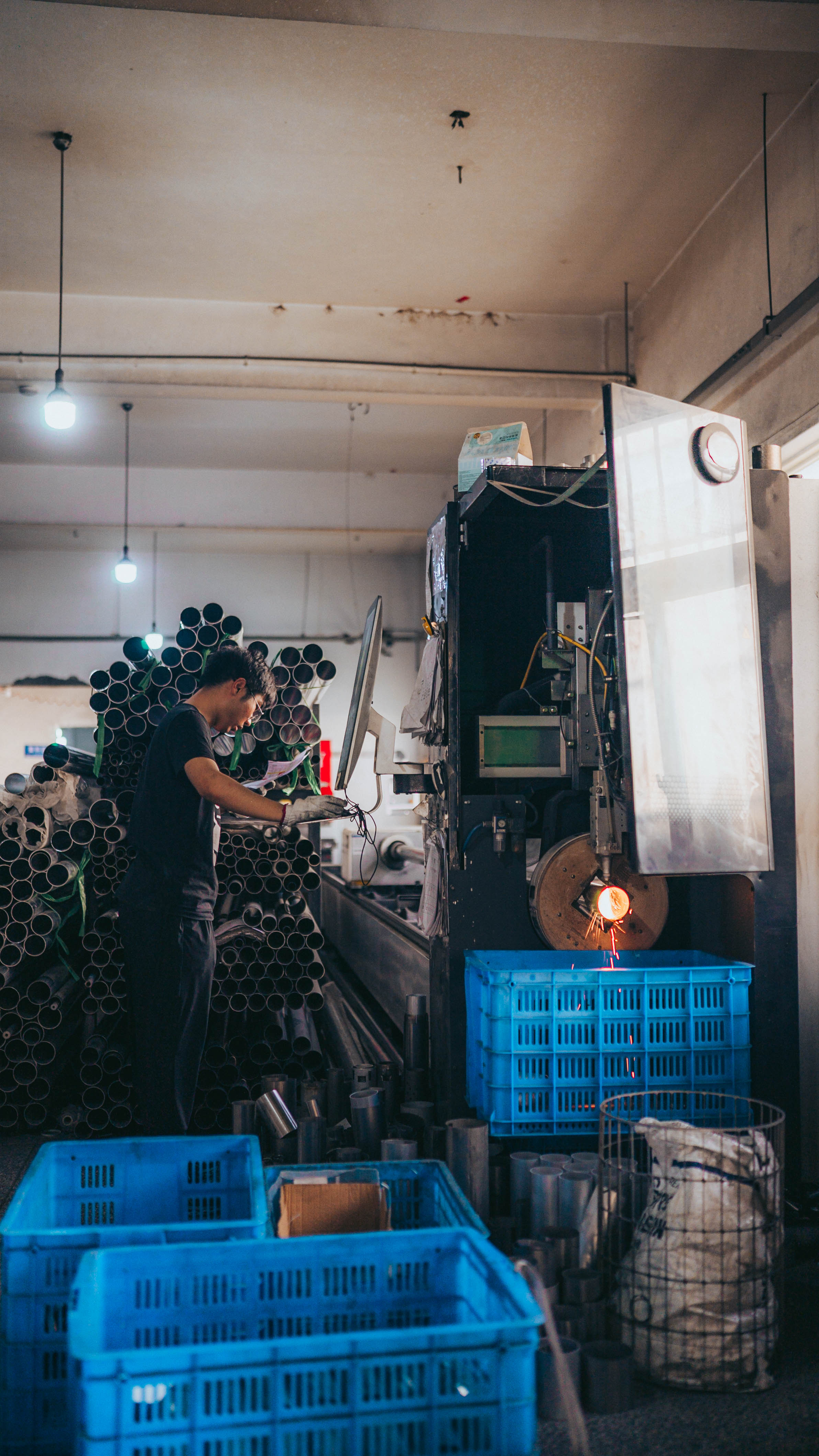 Exhaust fabrication